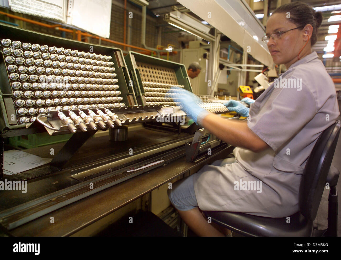 Economy Business Finance Ebf Labour Lab Female Spark Plugs Factory