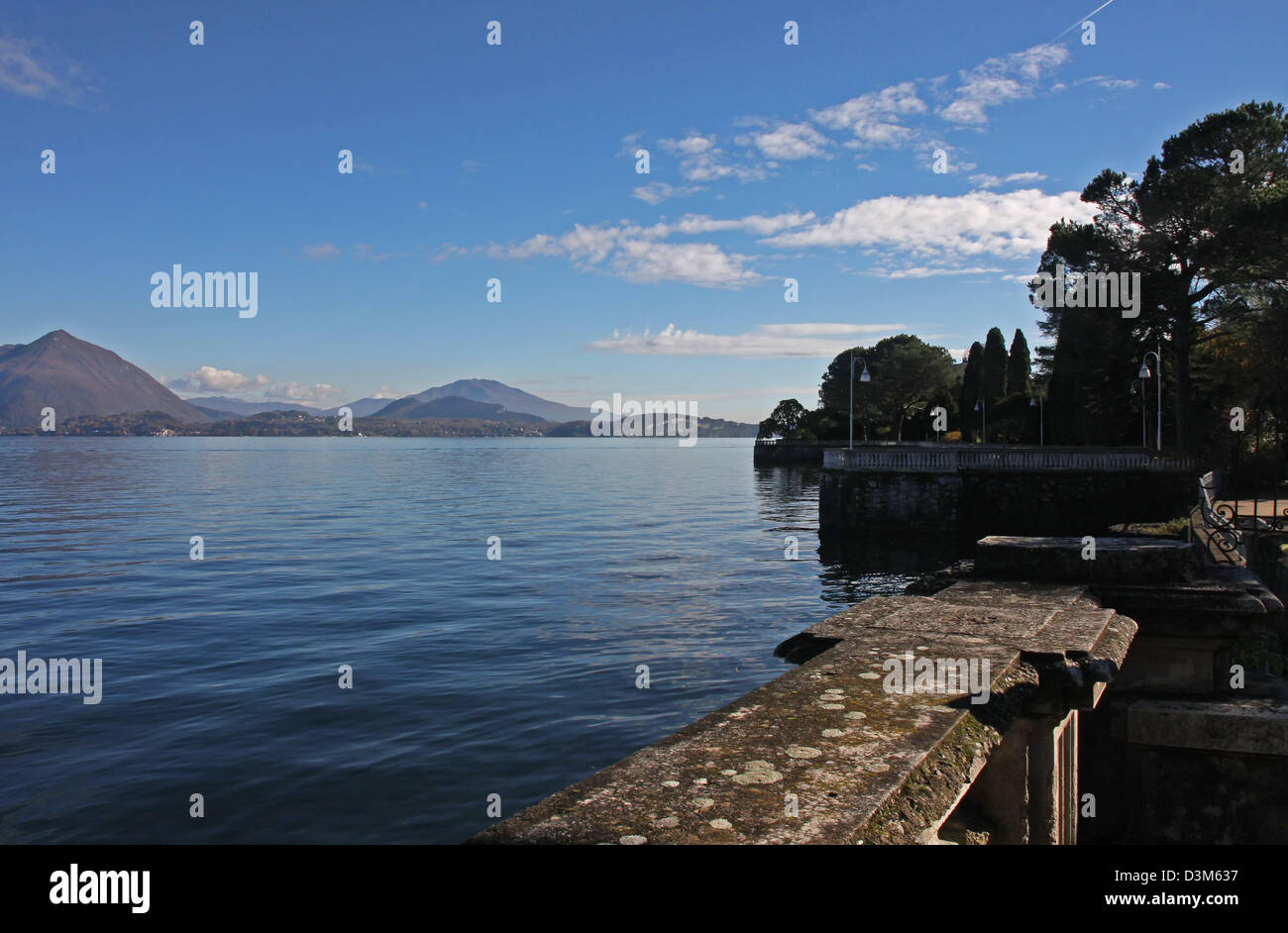 Italy, Lake Maggiore Stock Photo