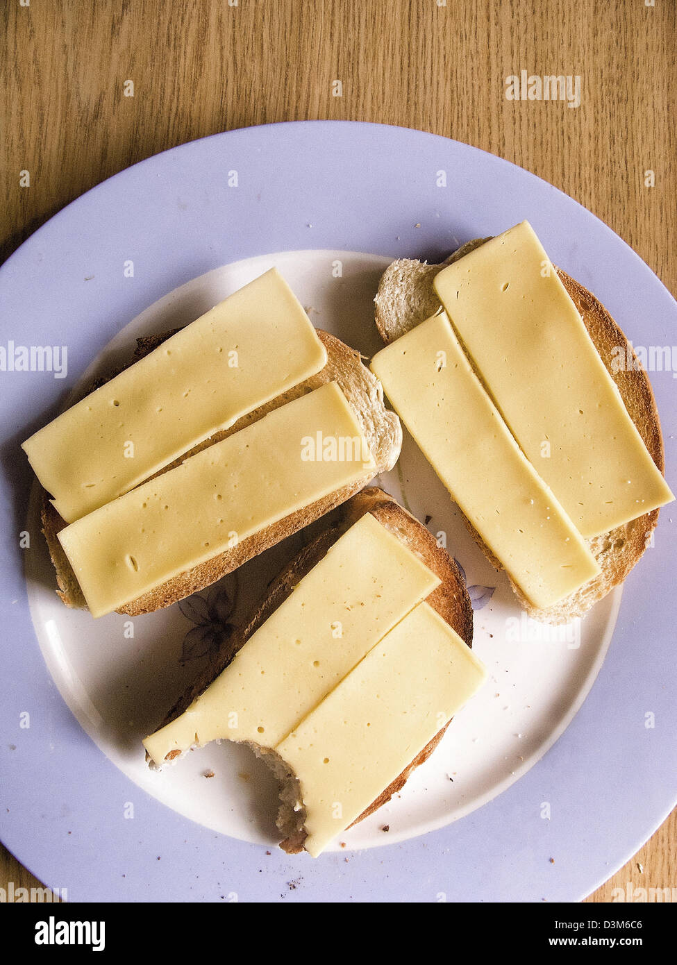 Cheese on Toast Stock Photo Alamy