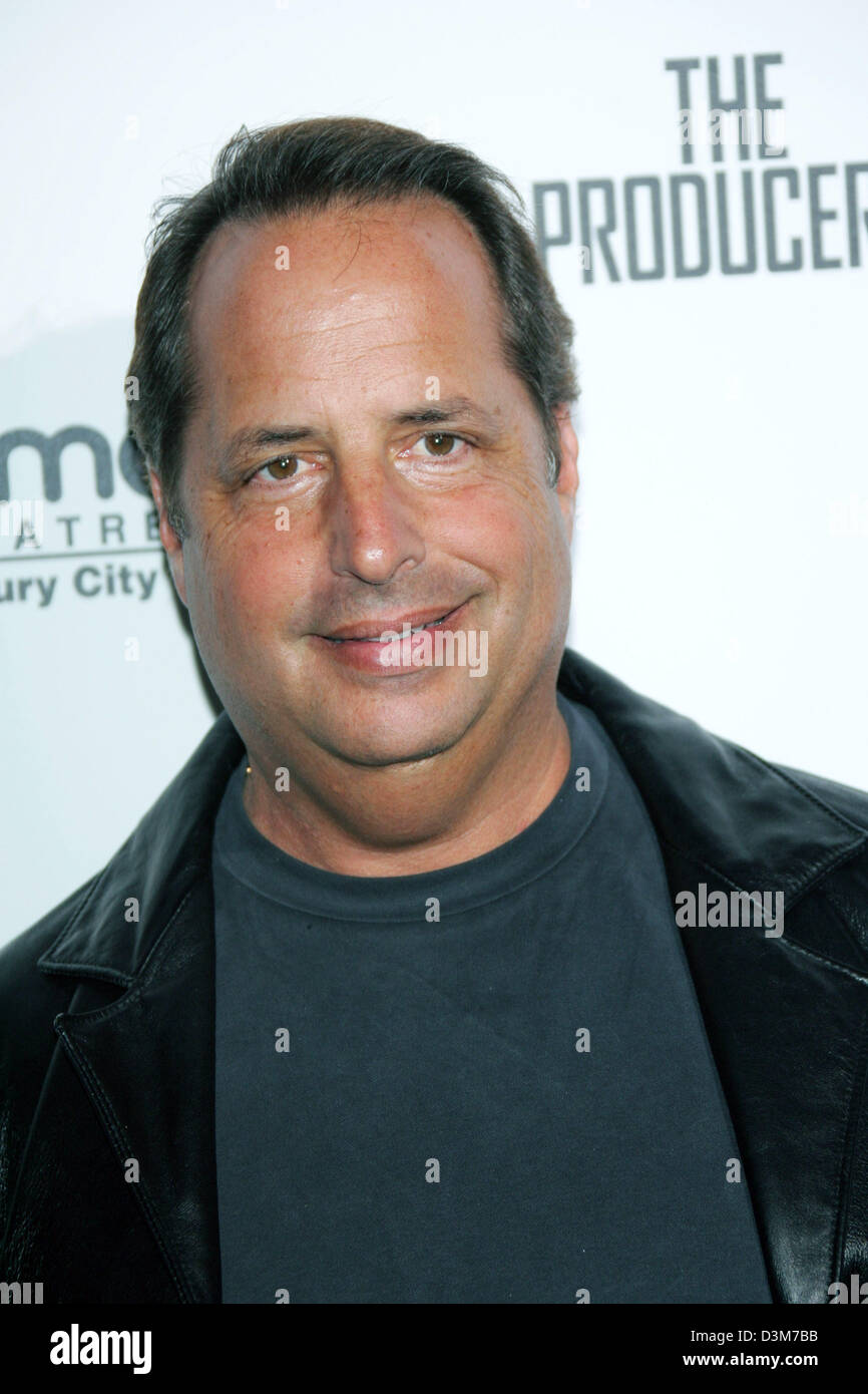 (dpa) - US actor Jon Lovitz arrives for the world premiere of his film 'The Producers' in Westfield Century City, Los Angeles, California, USA, Monday, 12 December 2005. Photo: Hubert Boesl Stock Photo