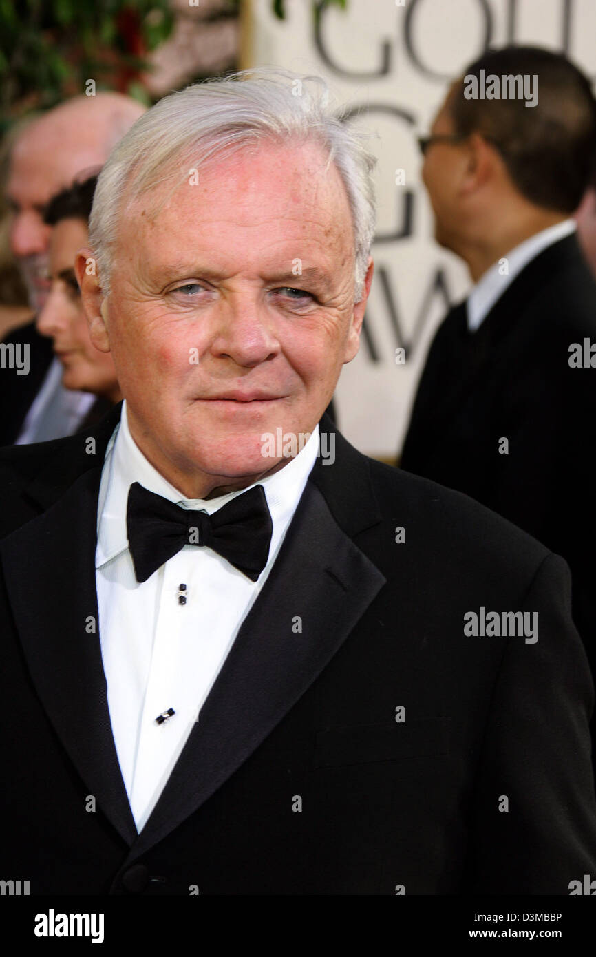 (dpa) British actor Sir Anthony Hopkins arrives to the 63rd Annual