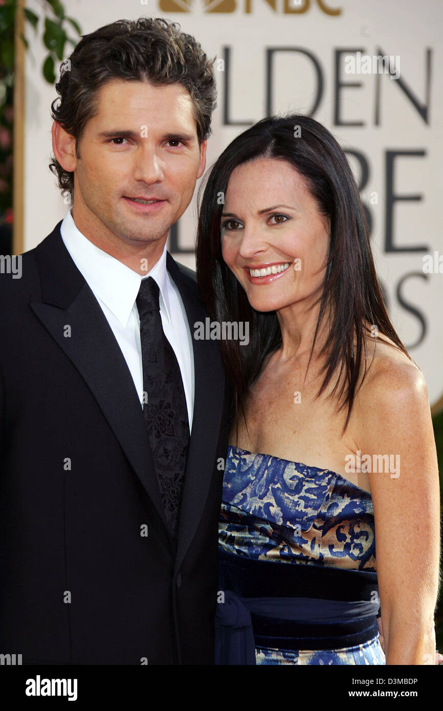 (dpa) - US actor Eric Bana (L) and wife Rebecca Gleeson arrive for the