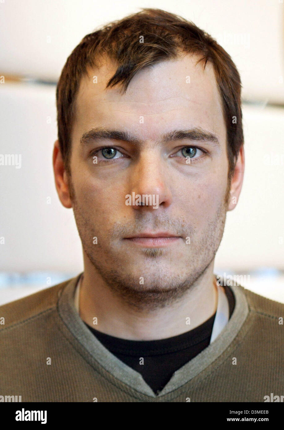 German director and screen-writer Mirkoo Borscht pictured during the presentation of his new film 'Kombat Sechzehn' at the 56th International Film Festival Berlinale in Berlin, Germany, Friday 17 February 2006. Photo: Soeren Stache Stock Photo