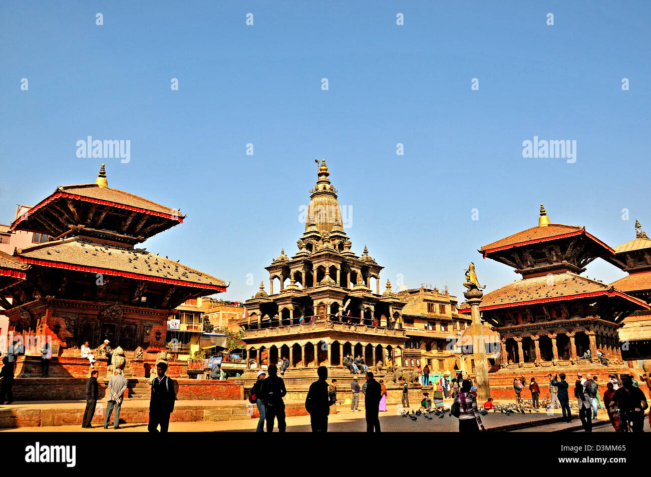 Durbar square Patan Nepal Stock Photo
