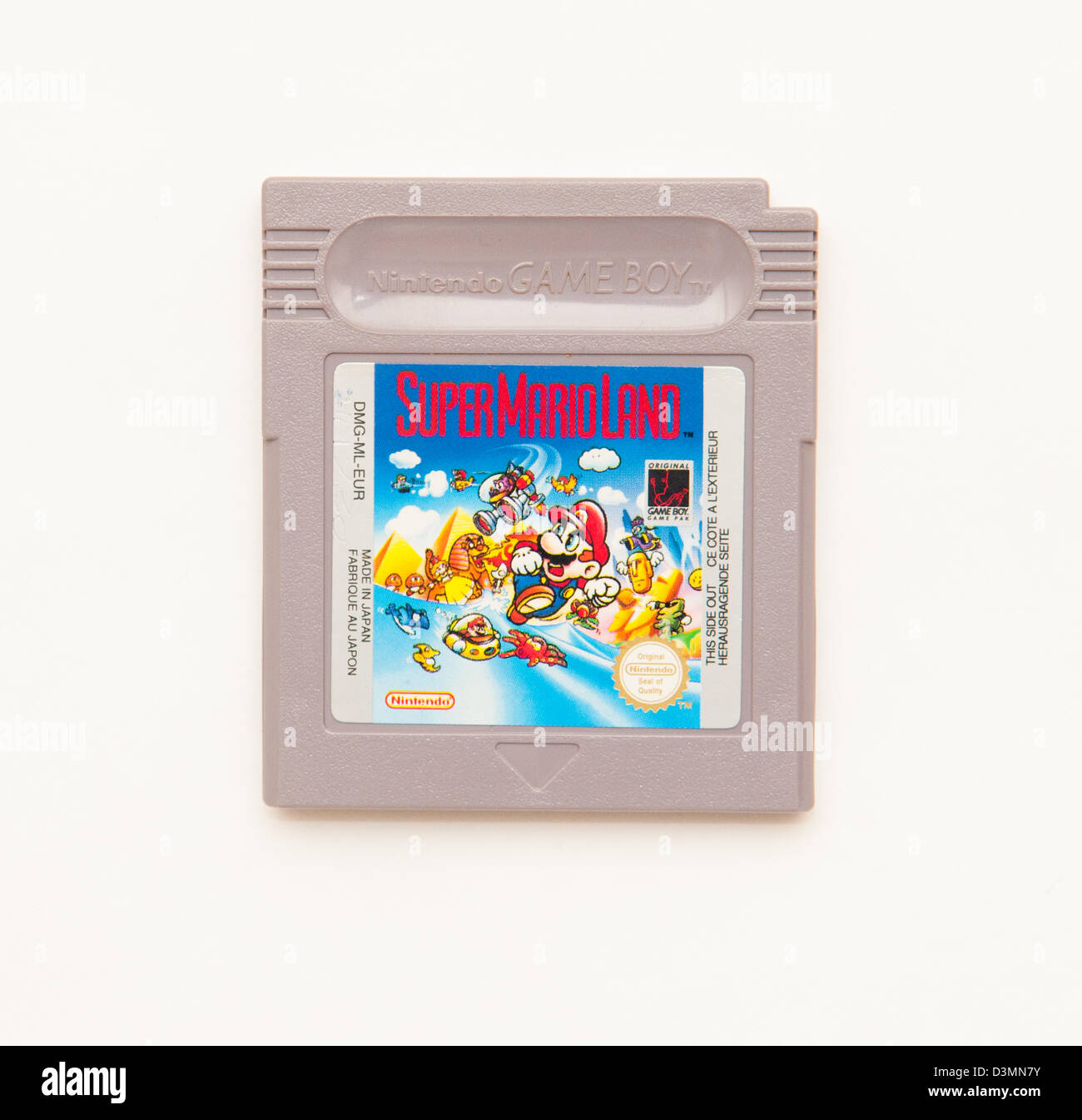 Super Mario Land Nintendo Game Boy cartridge Stock Photo - Alamy