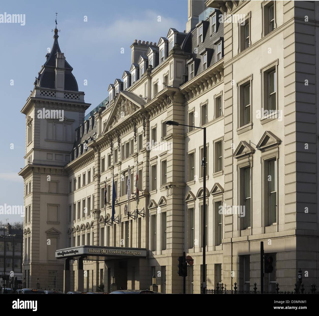 Paddington Hilton Praed Street London England Stock Photo