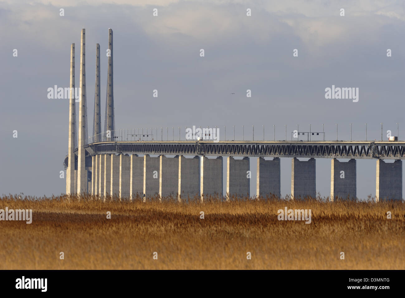 The Sound Bridge is important for road and railway traffic between