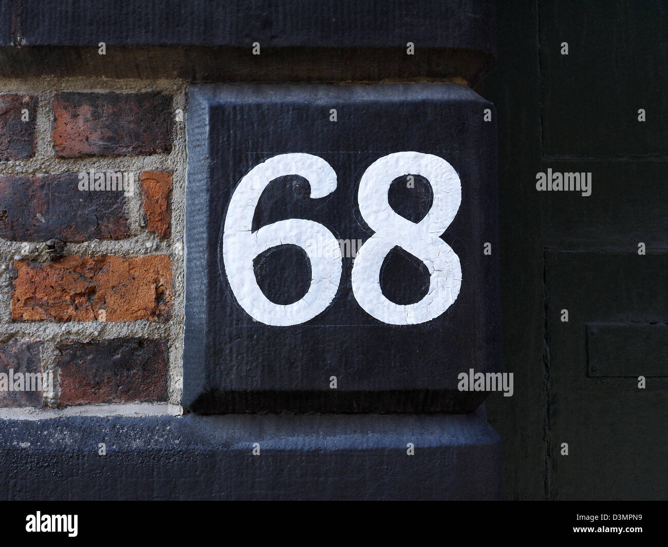 House Number 68 Stock Photo Alamy house-number-68-stock-photo-alamy
