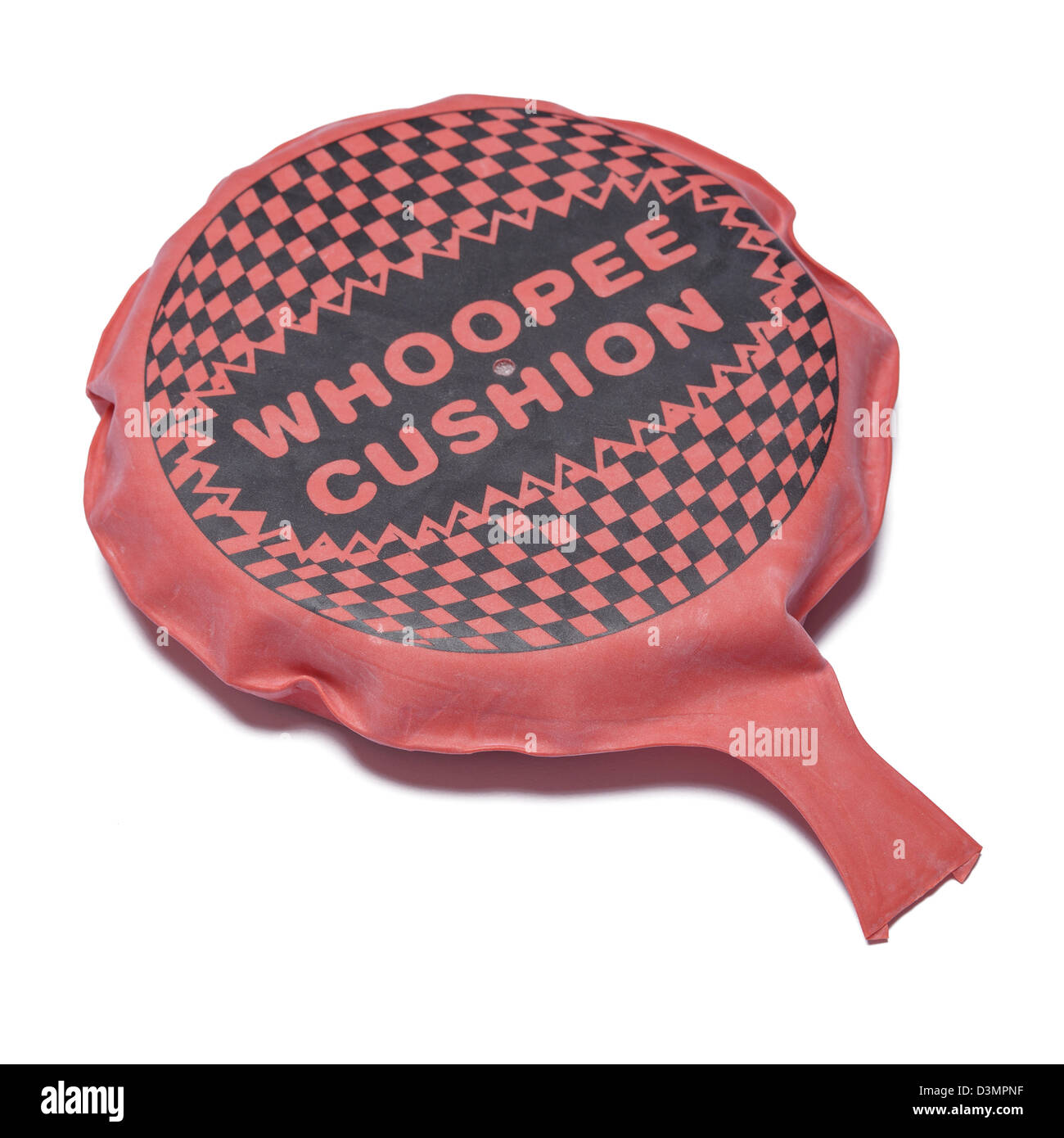 Red whoopee cushion Stock Photo