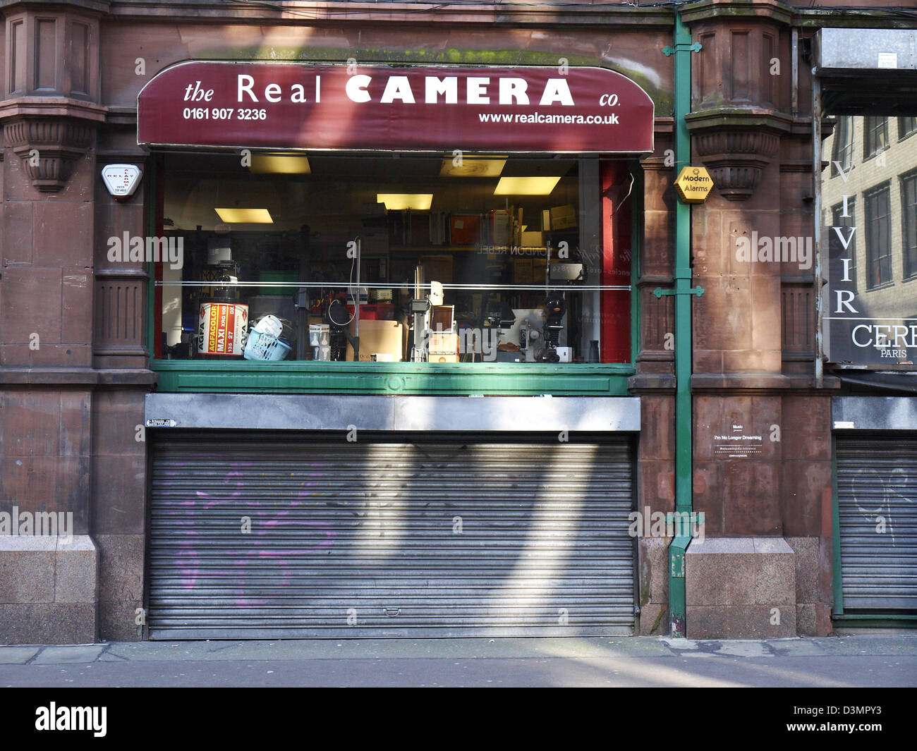 The Real Camera shop, selling the real film cameras like Leica and