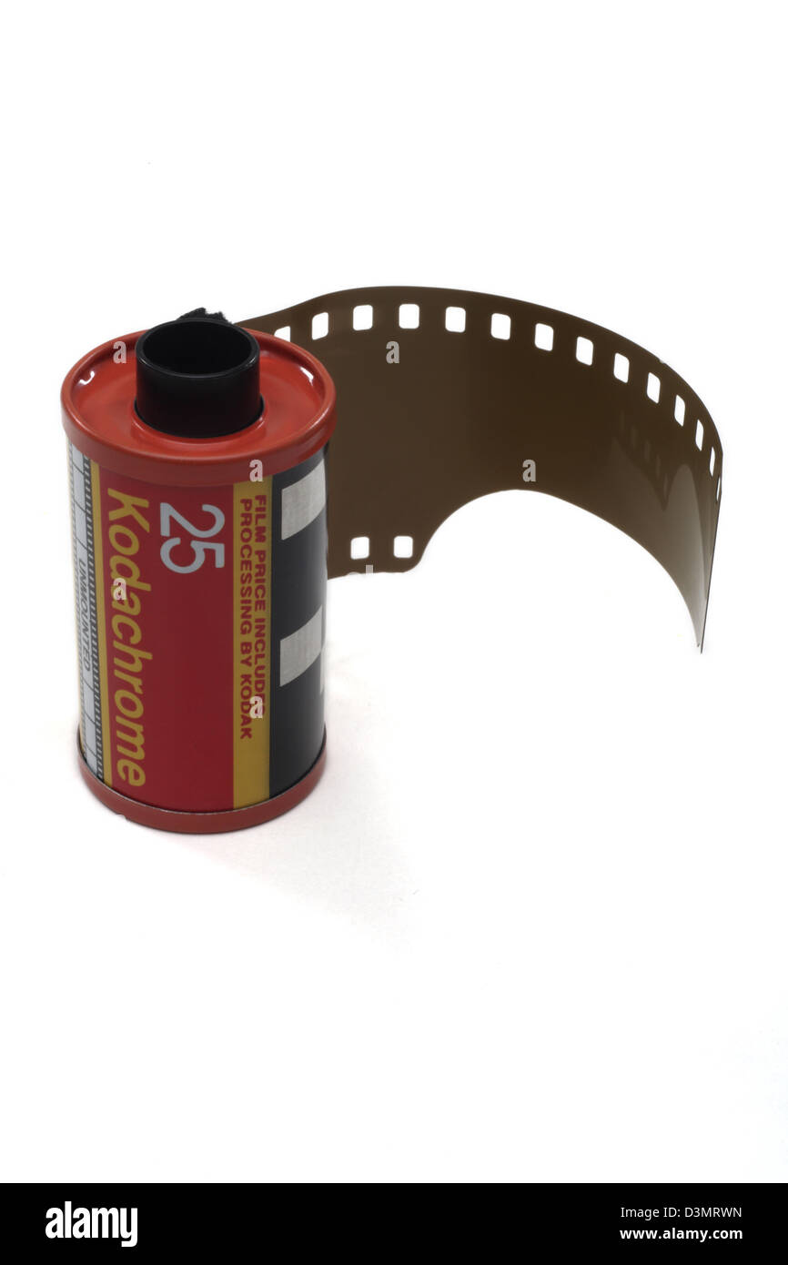 Kodak Kodachrome 25 35 mm slide film Stock Photo Alamy