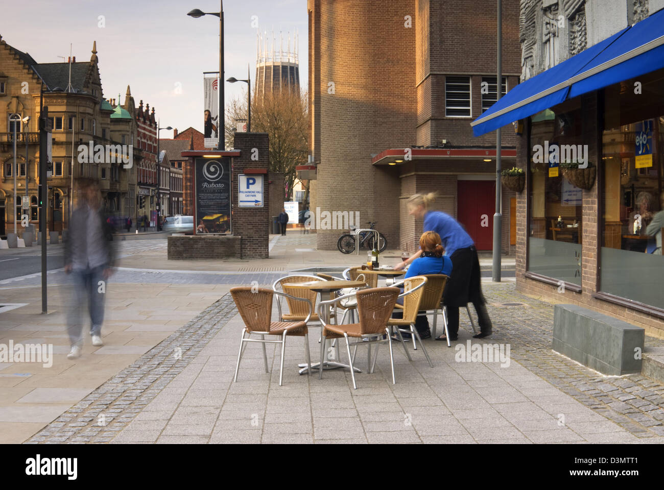 Hope Street Liverpool Stock Photo Alamy