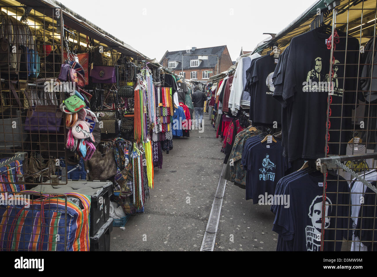 London, Camden Lock, Camden Market, Camden Town,Clothes, Colorful Stock Photo