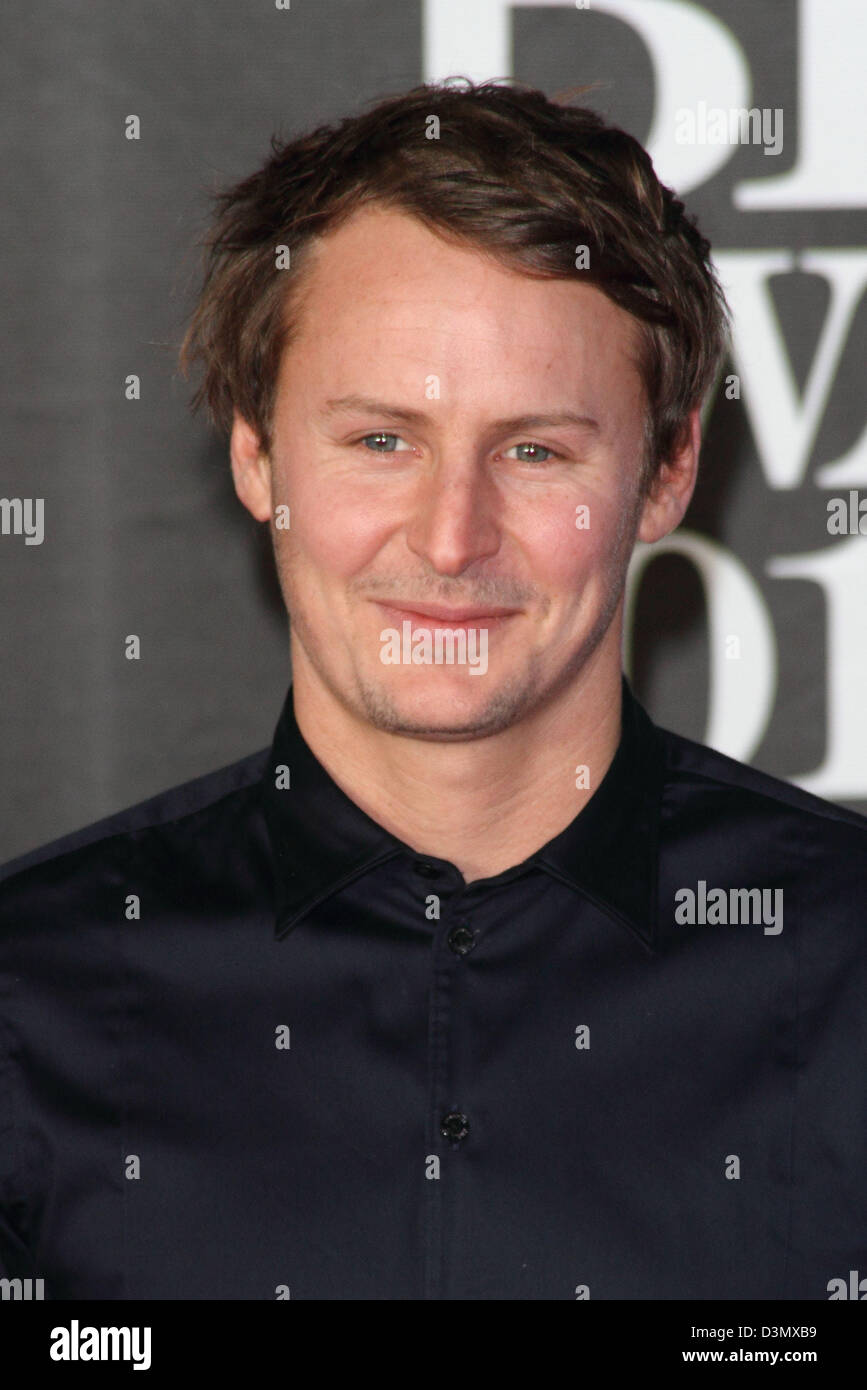London, UK. 20th February 2013. Ben Howard at the The 2013 Brit Awards at the O2 Arena, London - February 20th 2013  Photo by Keith Mayhew/ Alamy Live News Stock Photo