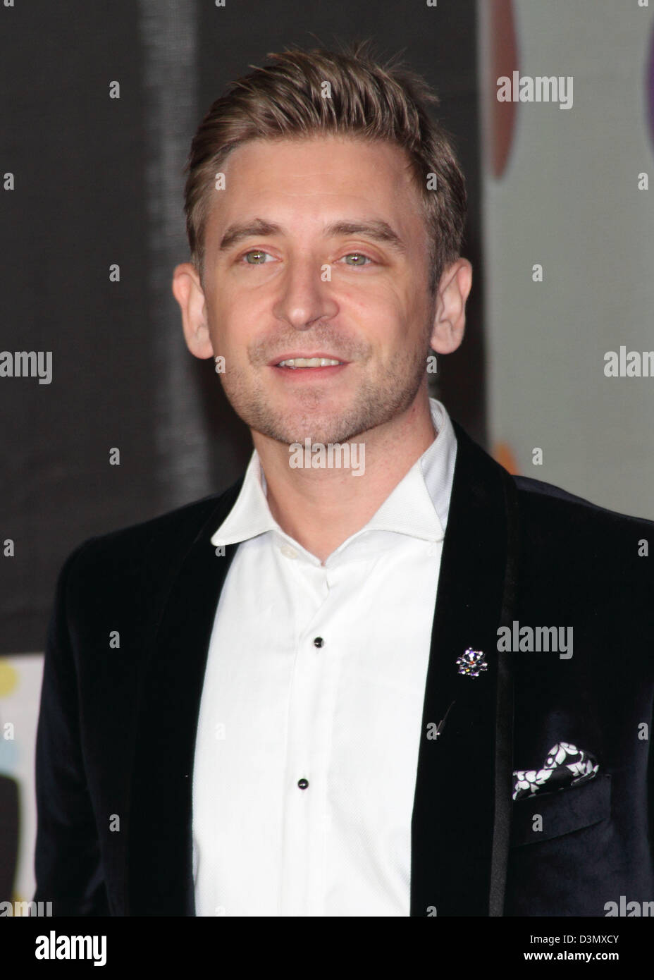 London, UK. 20th February 2013. DJ Fresh at the The 2013 Brit Awards at the O2 Arena, London - February 20th 2013  Photo by Keith Mayhew/ Alamy Live News Stock Photo