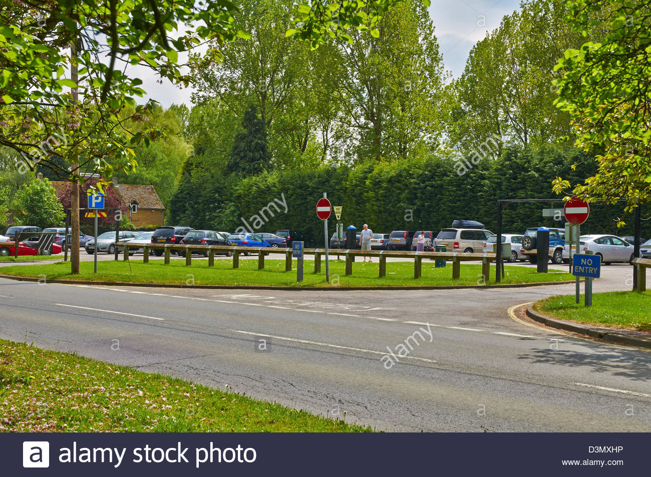 Car Park Entry High Resolution Stock Photography and Images Alamy