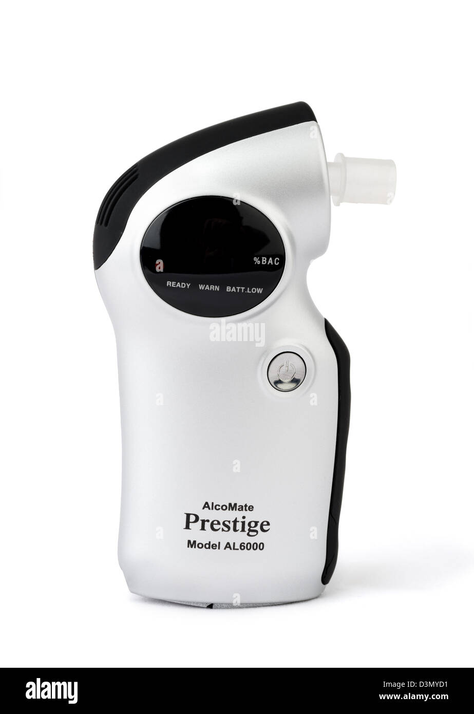 Personal electronic breathalyser Stock Photo