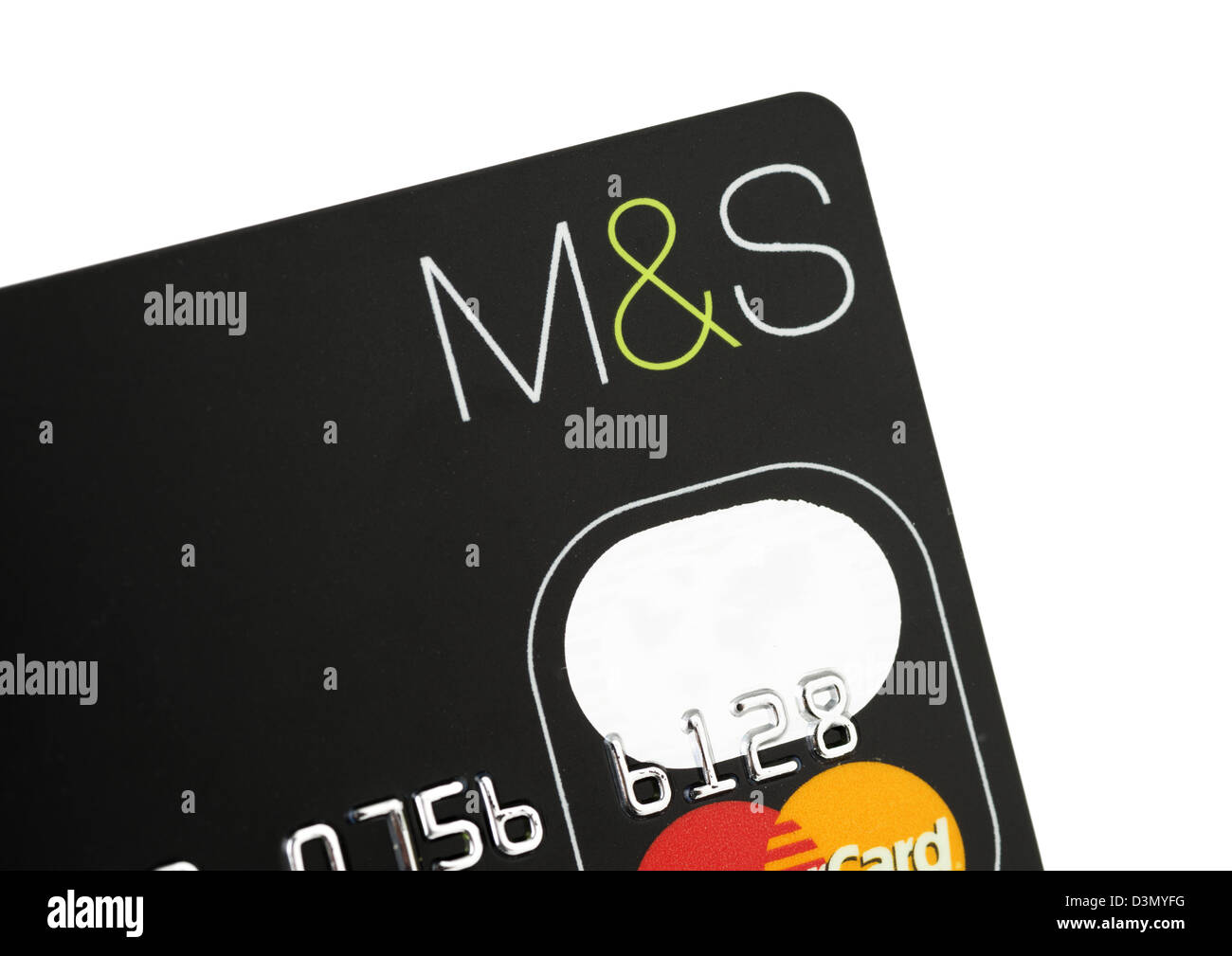 M&S Mastercard credit card issued in the UK Stock Photo