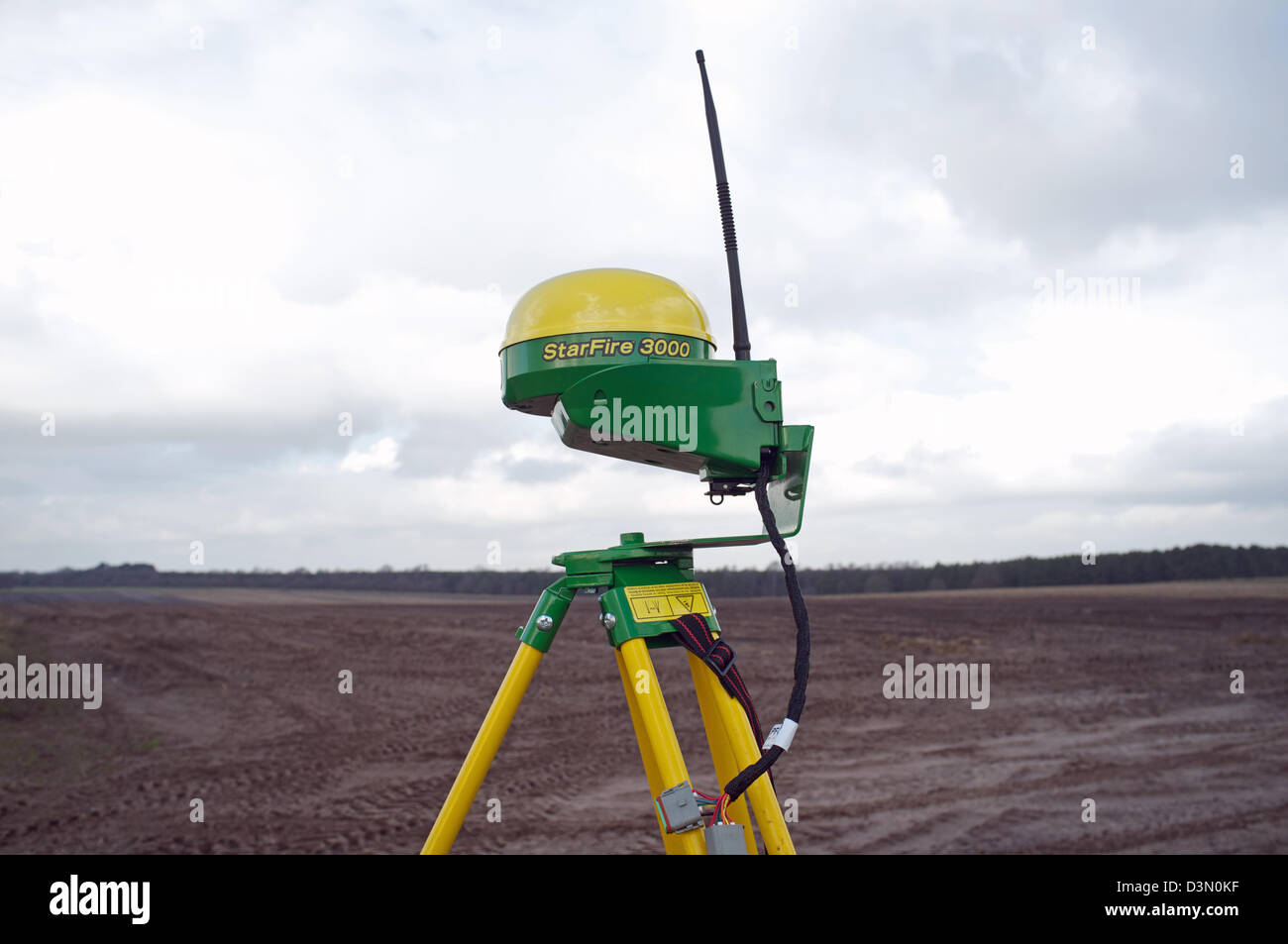 John Deere StarFire 3000 GPS receiver Stock Photo Alamy