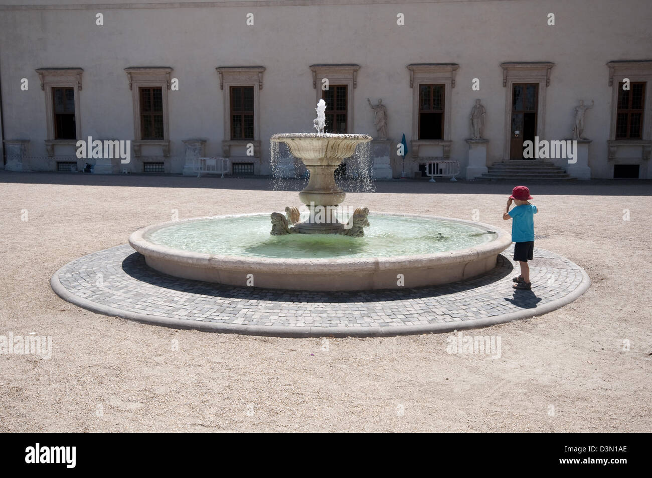 Italy, Lazio, Rome, Villa Medici,  French Academy , Fountain Stock Photo