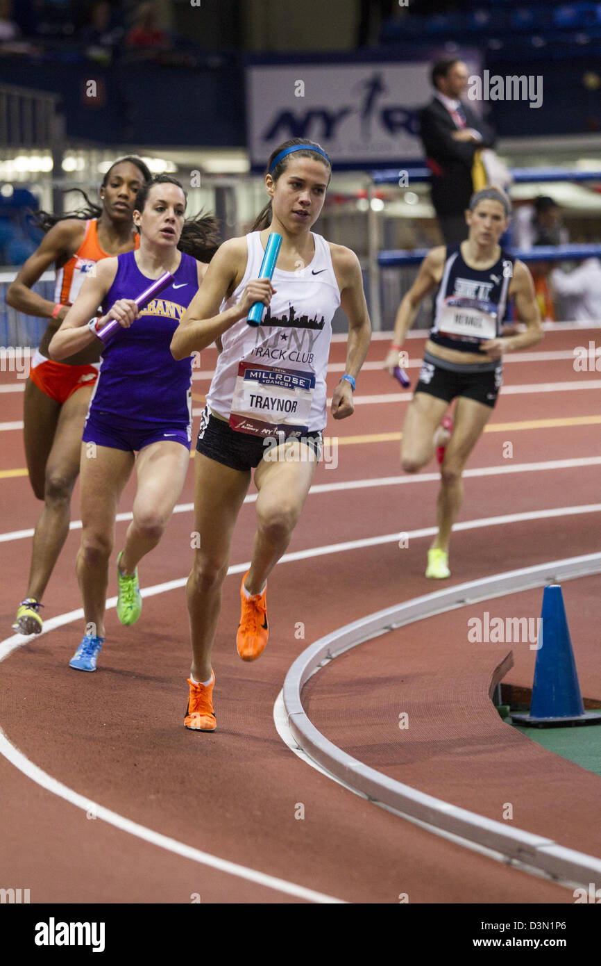 Nicole Traynor, NJ/NY Track Club competing in the Women's Club Distance