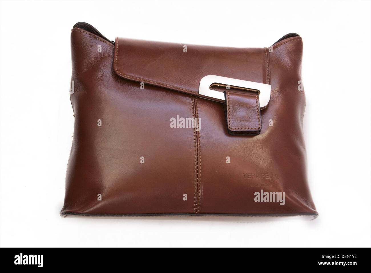 leather handbag Stock Photo