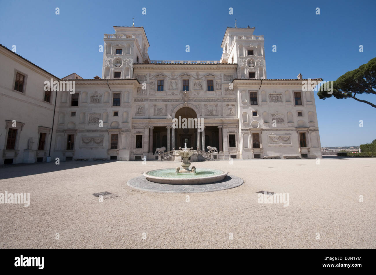 Italy, Lazio, Rome, Villa Medici,  French Academy Stock Photo