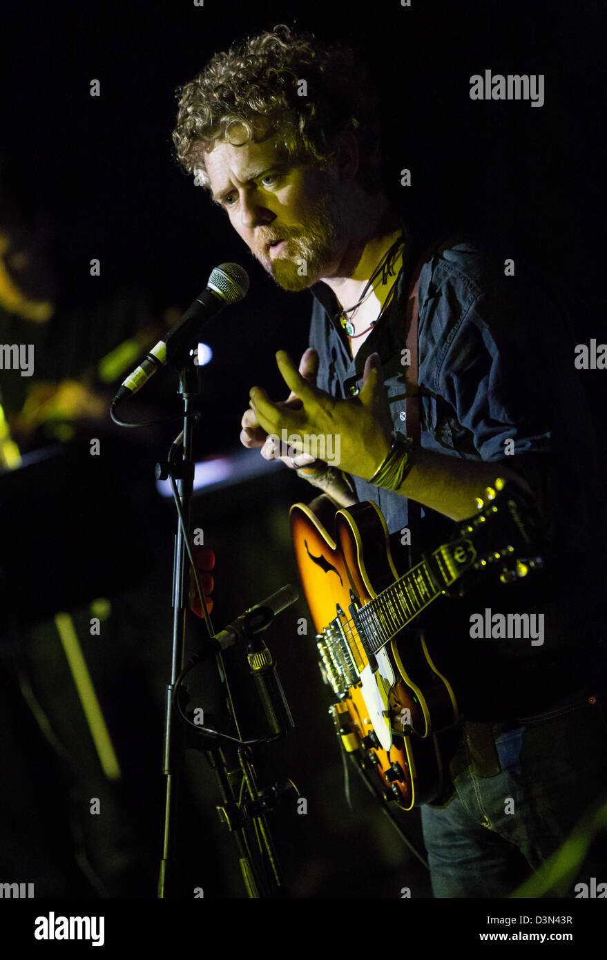 February 20, 2013 - The Irish songwriter Glen Hansard performs at the
