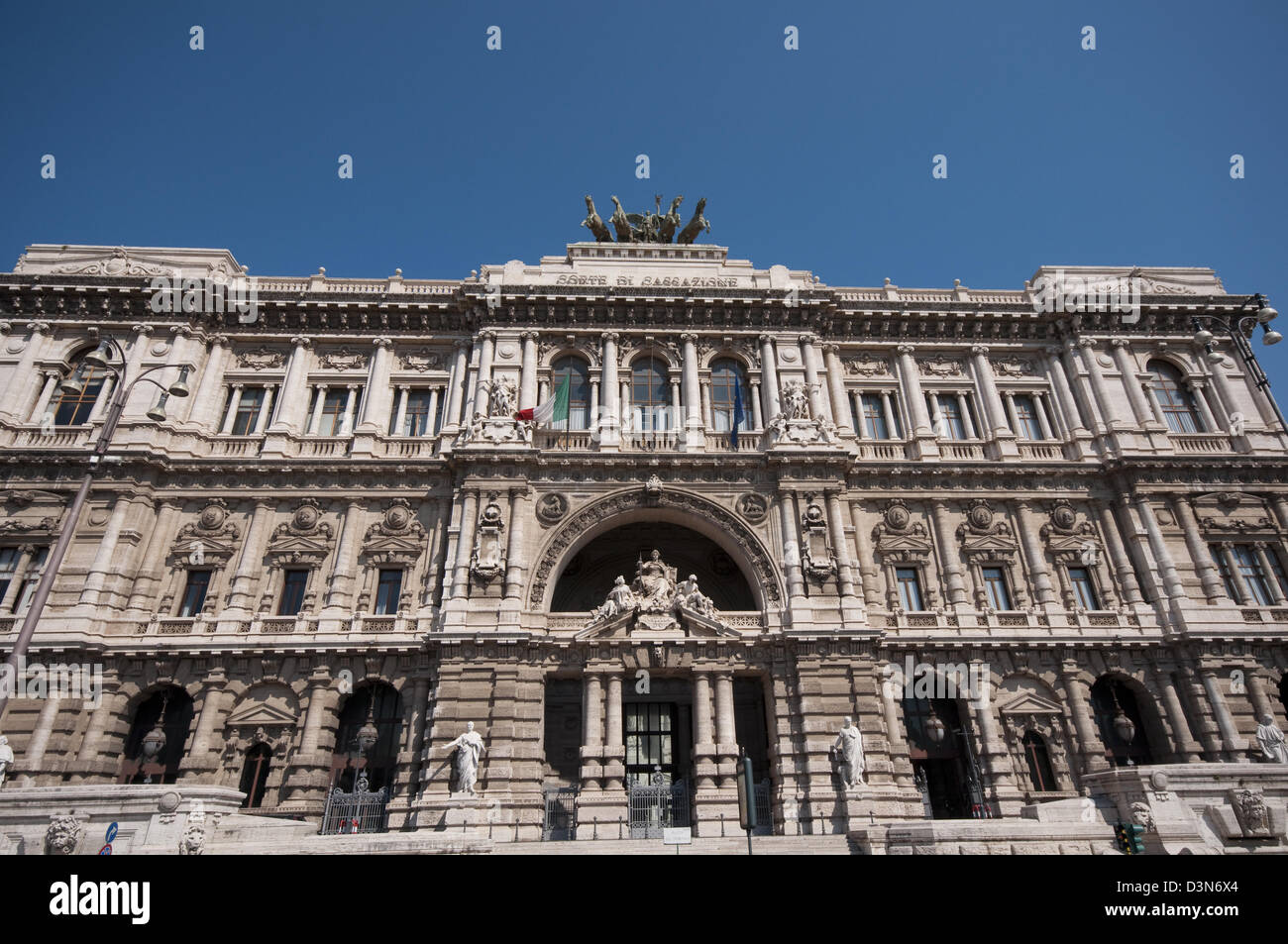 Justice Building Rome Palace of justice rome statue hi-res stock photography and images - Alamy