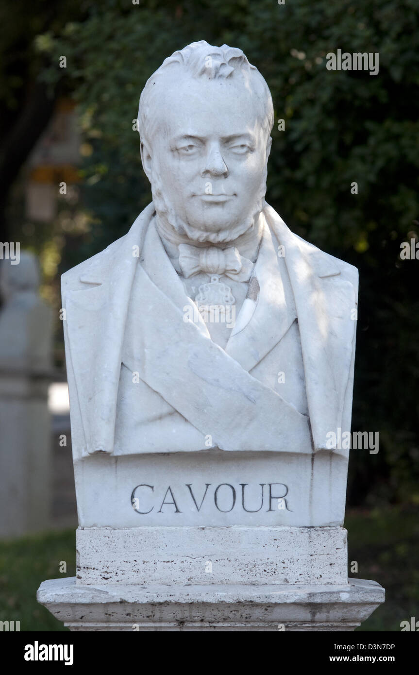 Portrait camillo cavour hi-res stock photography and images - Alamy
