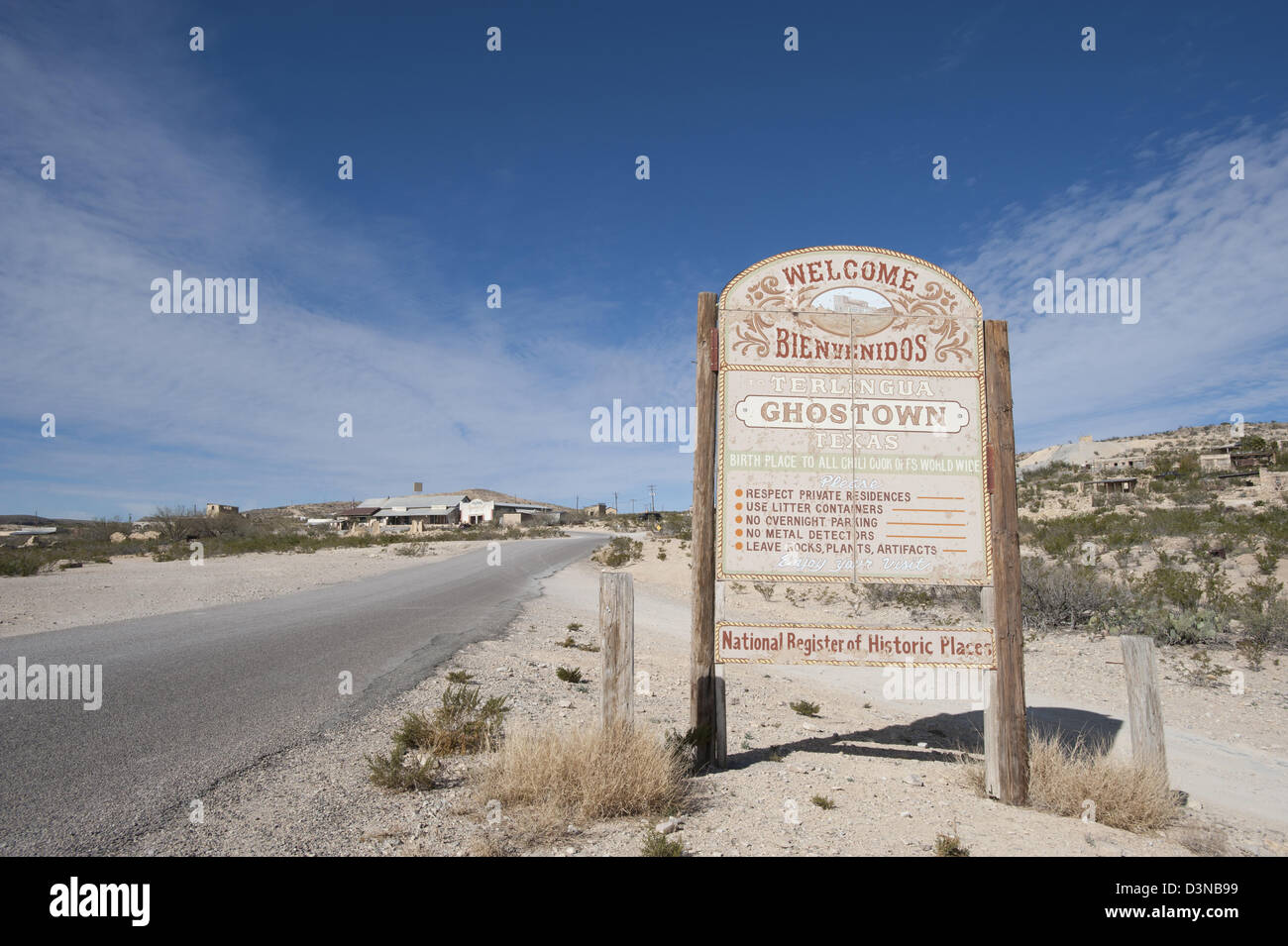 Terlingua Ghost Town, Big Bend National Park, Texas, USA, Big Bend