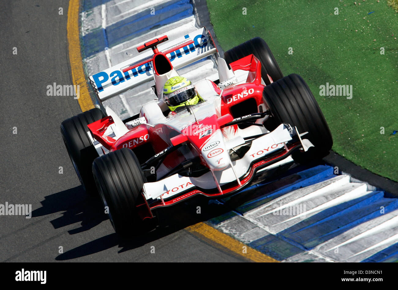 German Formula One driver Ralf Schumacher for Toyota's F1 racing team