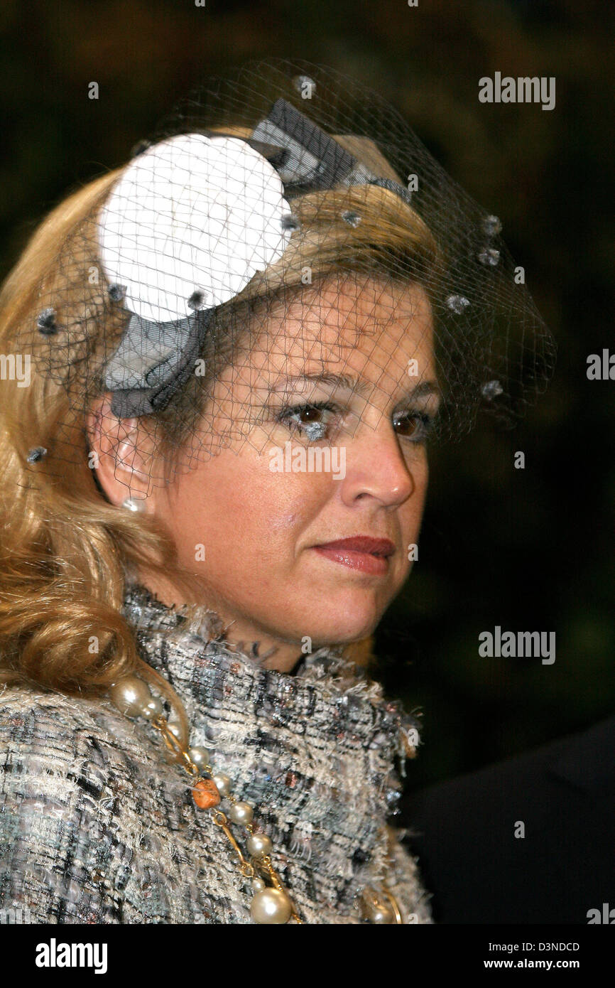 Crown Princess Maxima visits the annual flower exhibition 'Holland