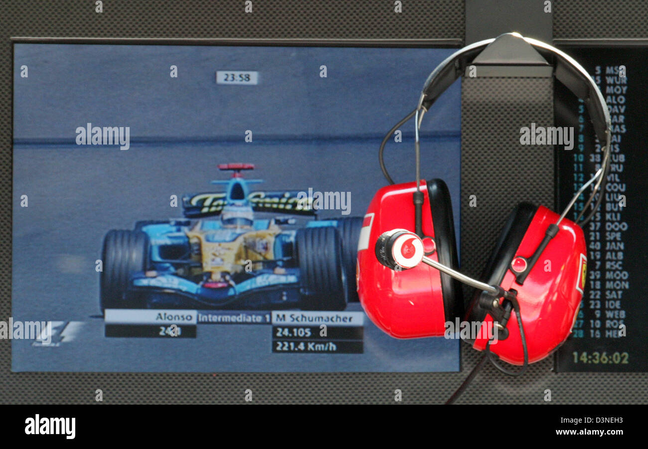 F1 race screen hi-res stock photography and images