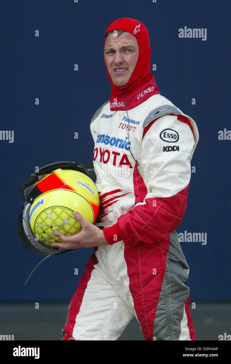 The German Formula One driver Ralf Schumacher of Toyota F1 team seen in
