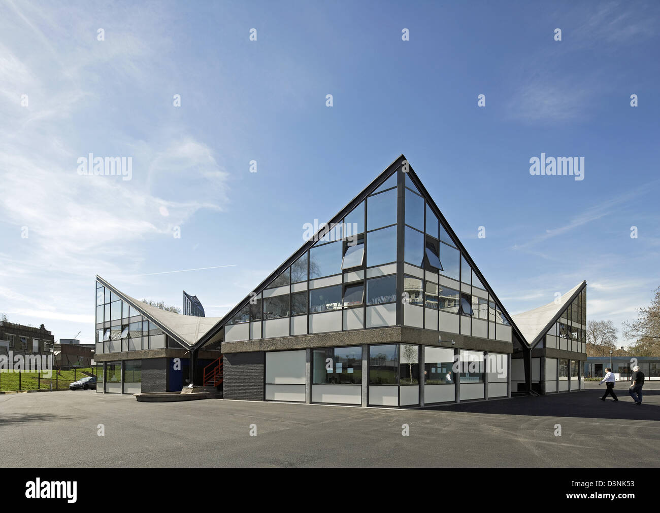 Globe Academy, London, United Kingdom. Architect Amanda Levete