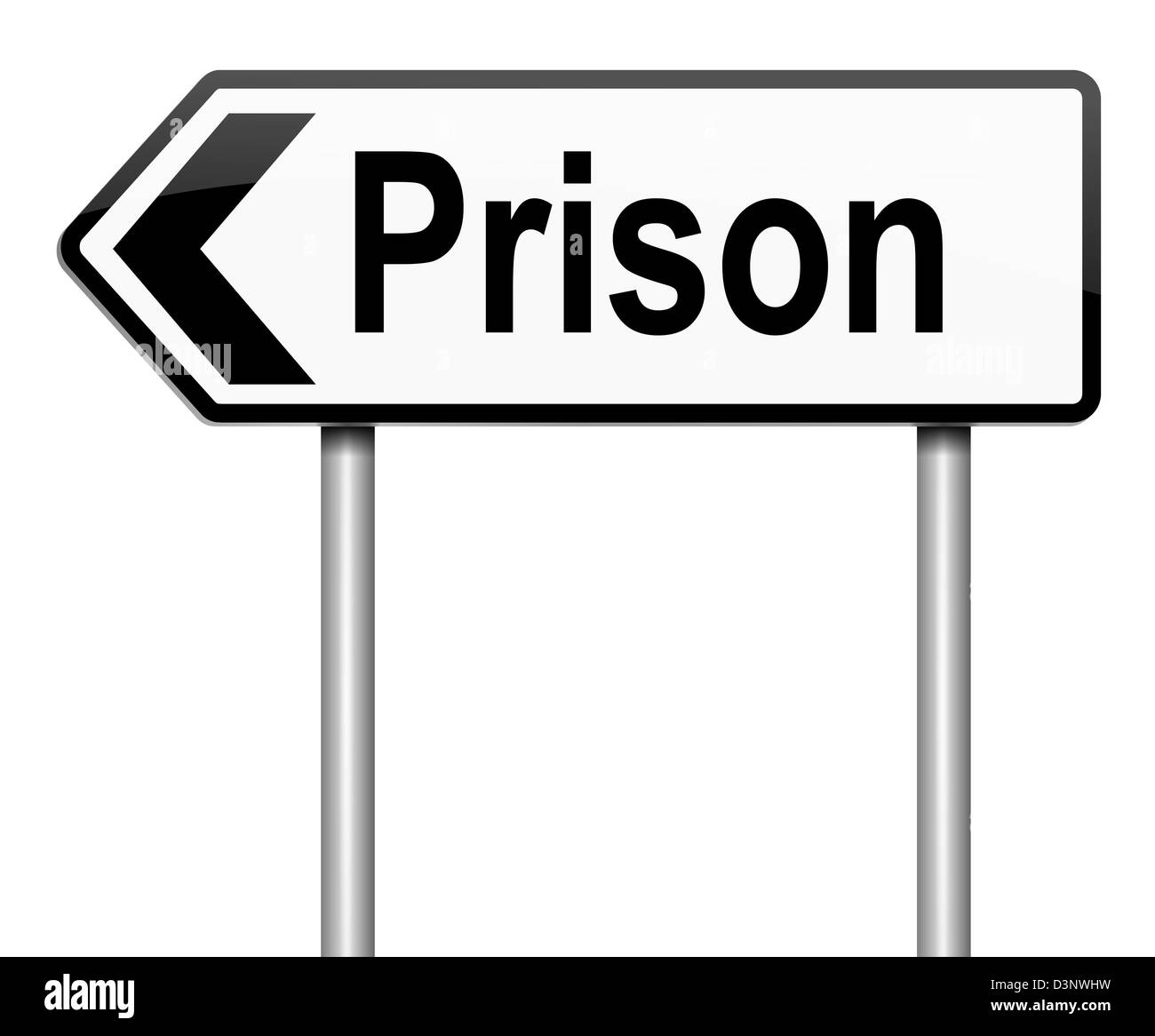 Prison concept. Stock Photo