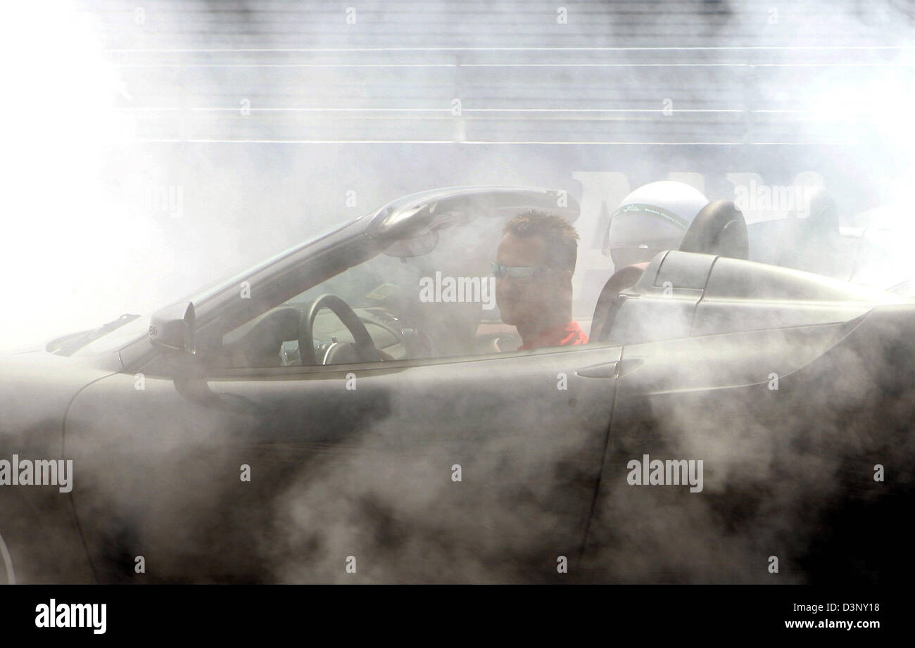 German Formula One driver Michael Schumacher of the Scuderia Ferrari