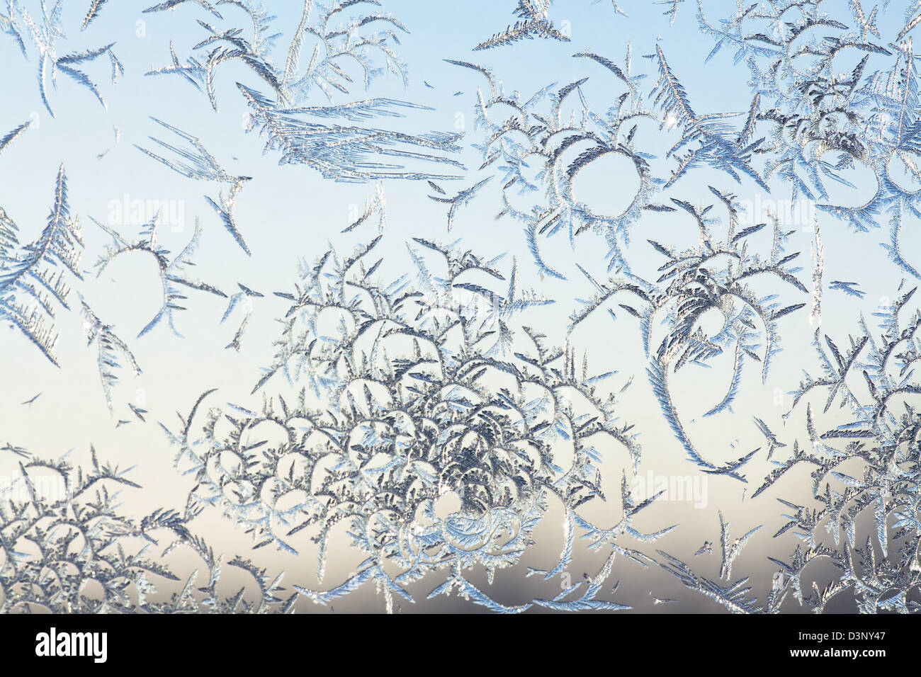 abstract frosty pattern on glass Stock Photo - Alamy
