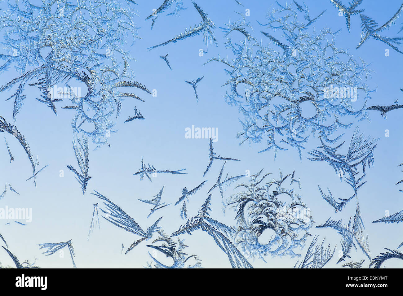 abstract frosty pattern on glass Stock Photo - Alamy