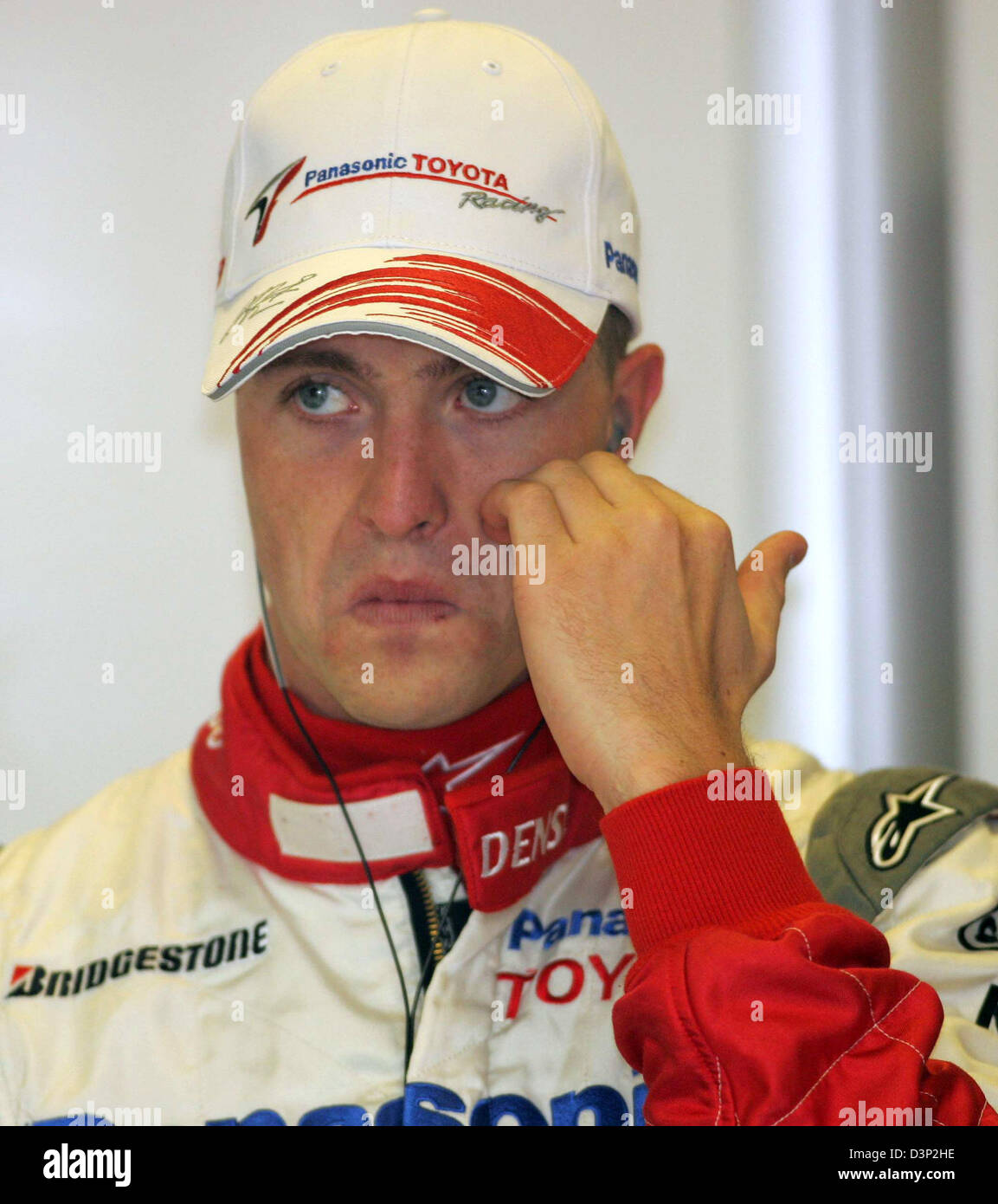 German toyota driver ralf schumacher hires stock photography and
