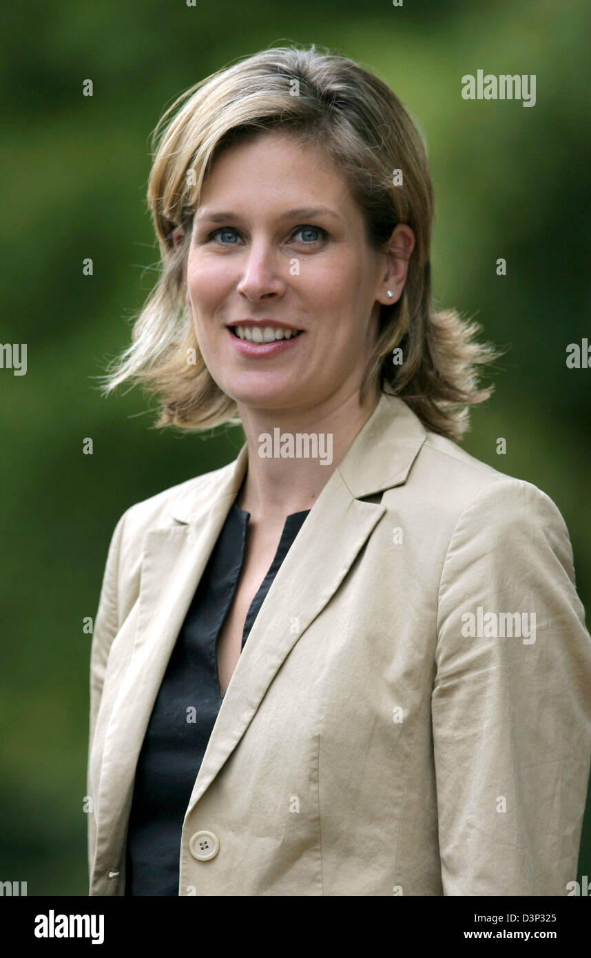 The picture shows Silvana Koch-Mehrin, member of the European Parliament  with the Free Democratic Party (FDP), in Berlin, Germany, Monday, 28 June  2006. Photo: Tim Brakemeier Stock Photo - Alamy