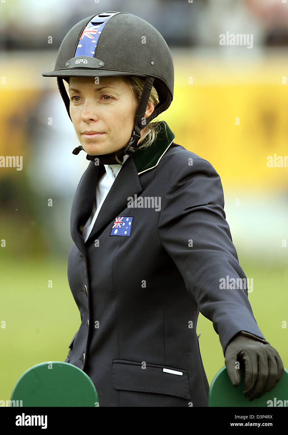 Australian show jumper Edwina Alexander follows the Jumping Competition