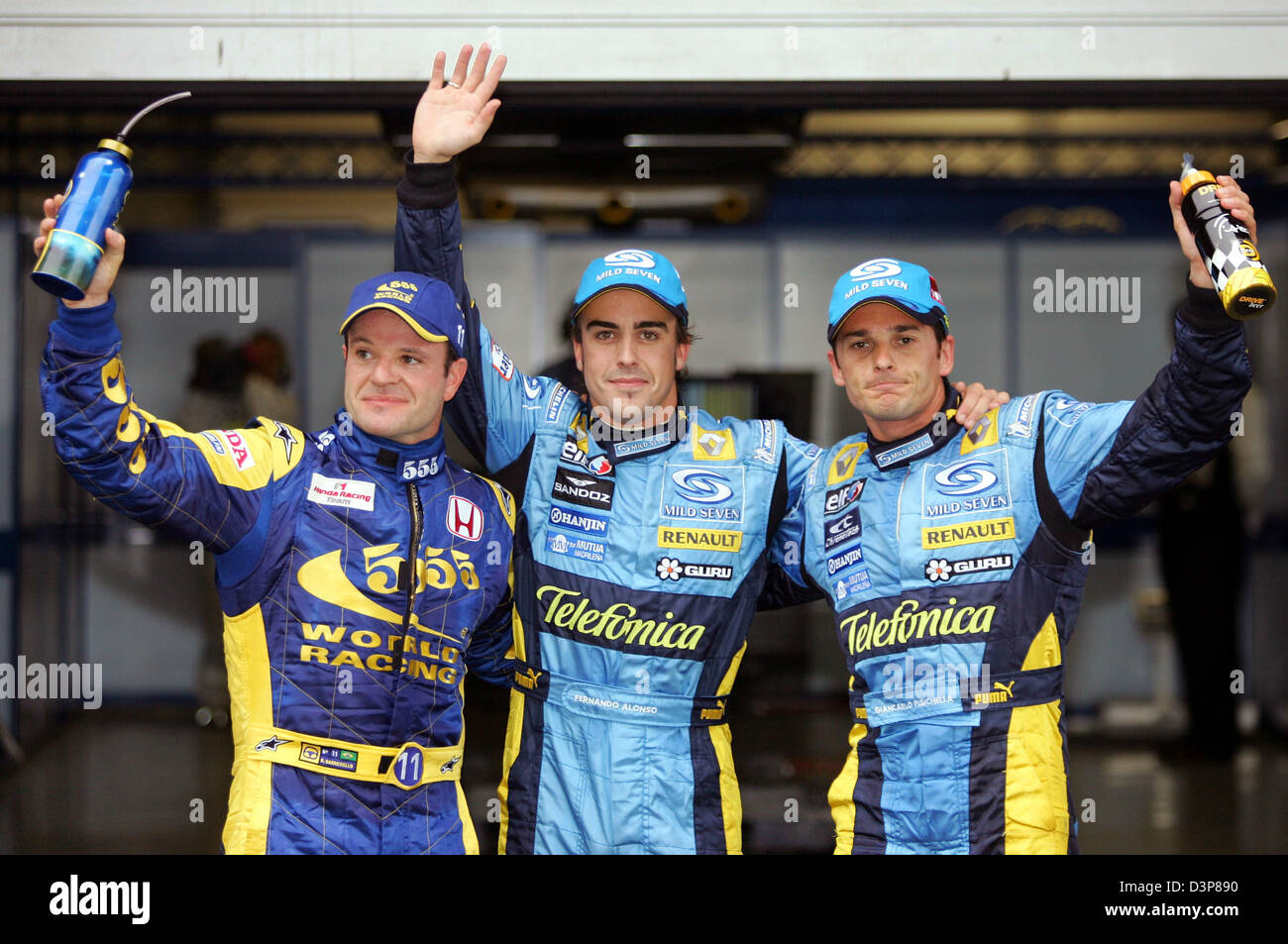 Affiche F1 GP Monaco 2005 – Renault Fisichella Alonso, Poster Collection