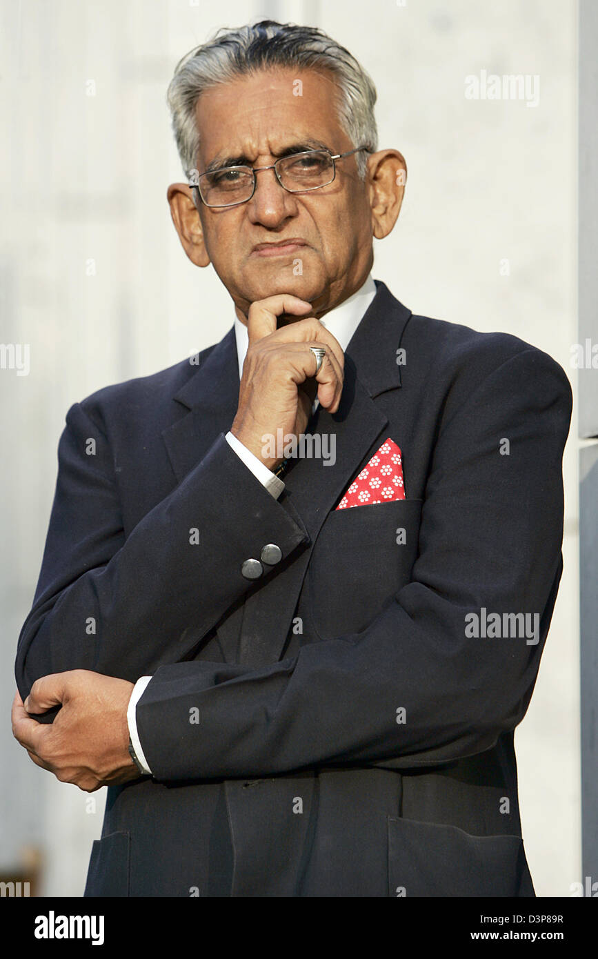 Indian author Ramakant Rath pictured in Frankfurt, Germany, Friday, 29 ...