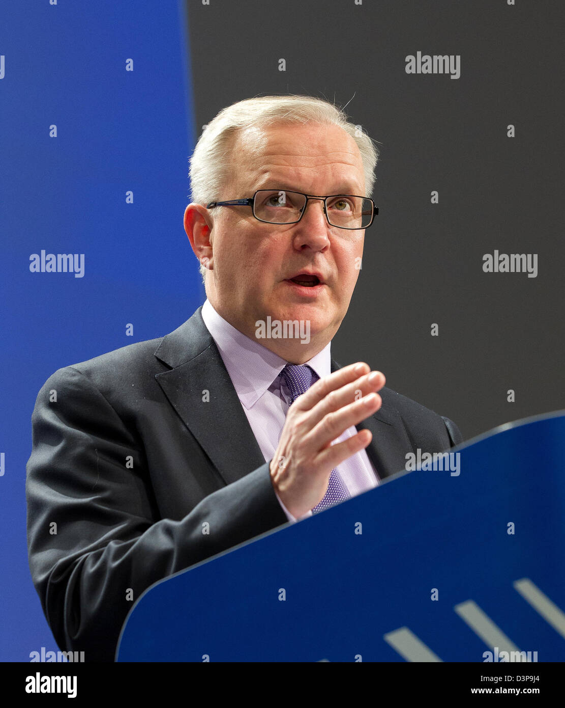 Olli Rehn Stock Photo Alamy
