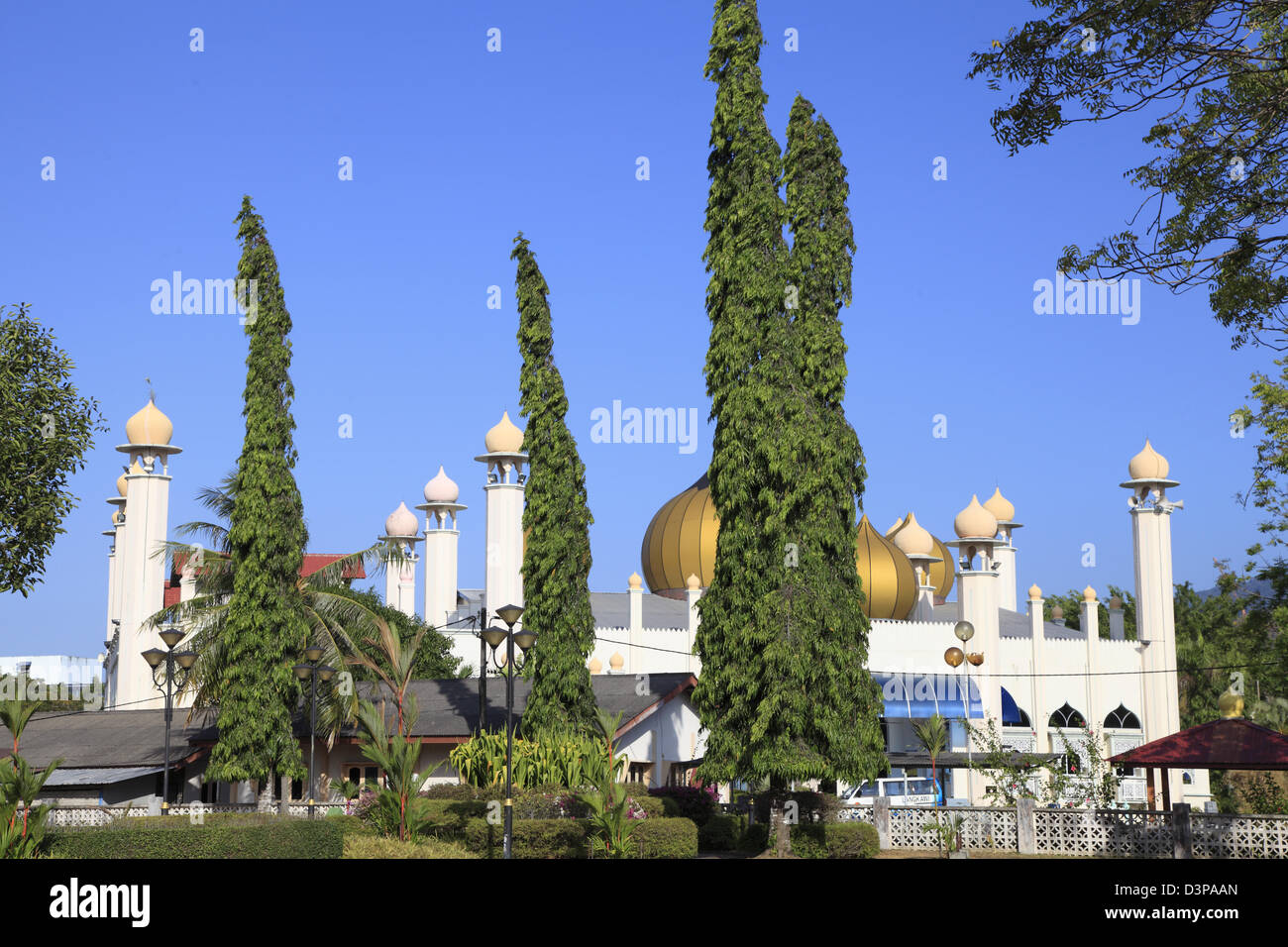 Malaysia Kedah Langkawi Island Kuah Masjid Al Hana Mosque Stock