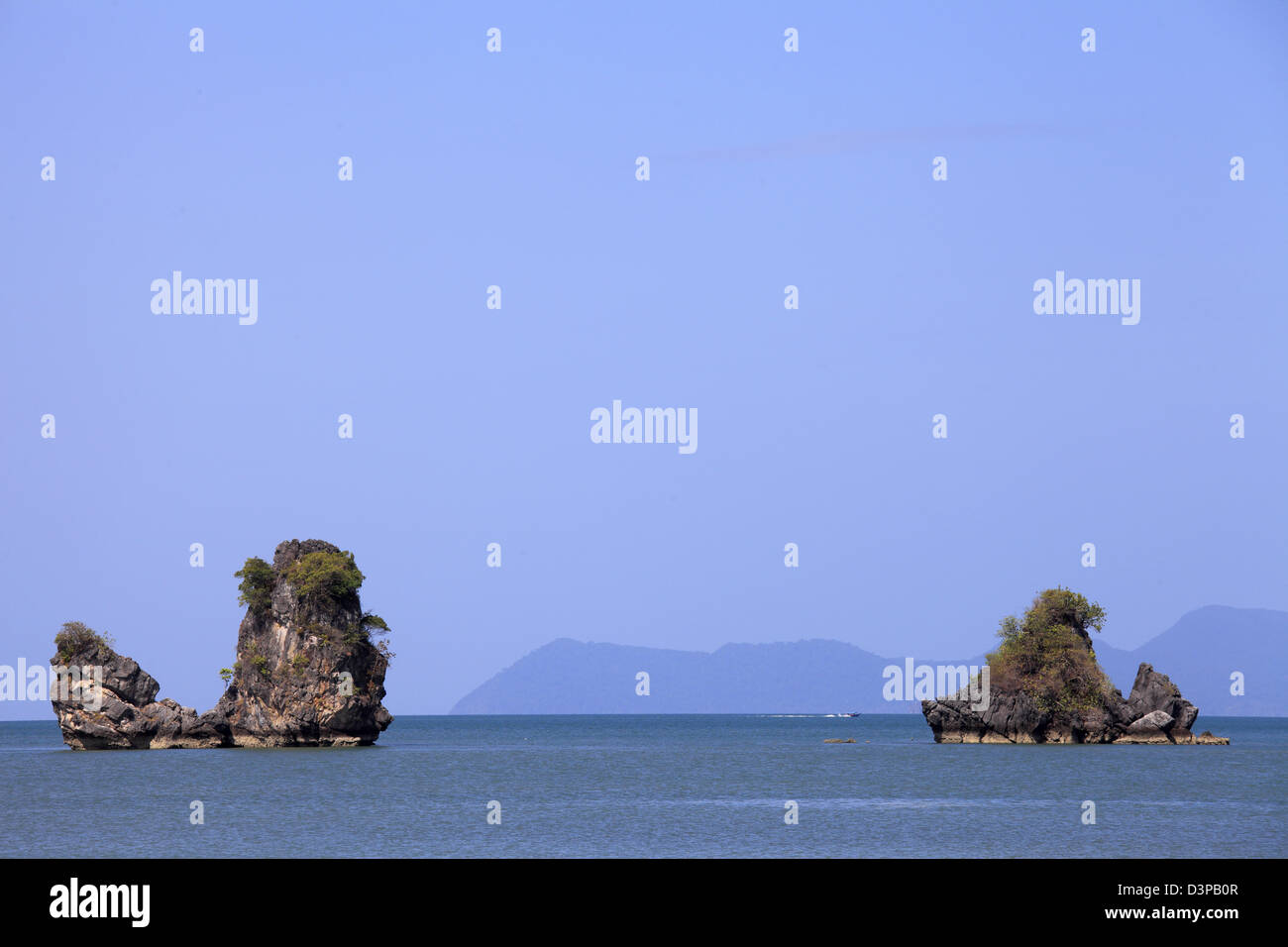 Malaysia, Kedah, Langkawi Island, Tanjung Rhu, Pasir & Gasing Islets, Stock Photo