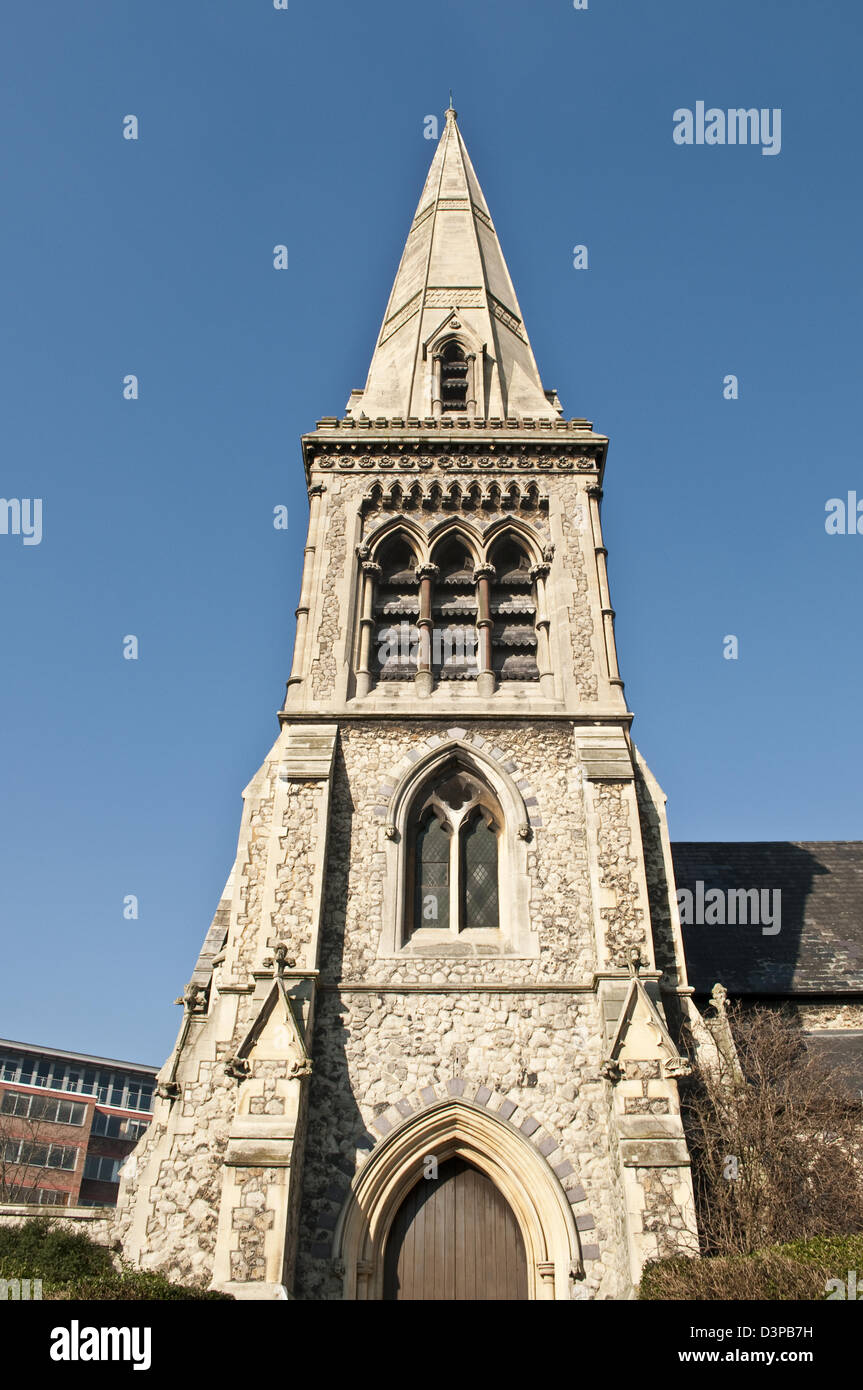 Saint Saviour's Church, Chalk Farm, London, UK Stock Photo