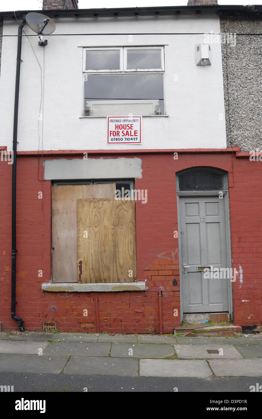 Houses in Arnside Road, Liverpool, being sold for £1 each by the city